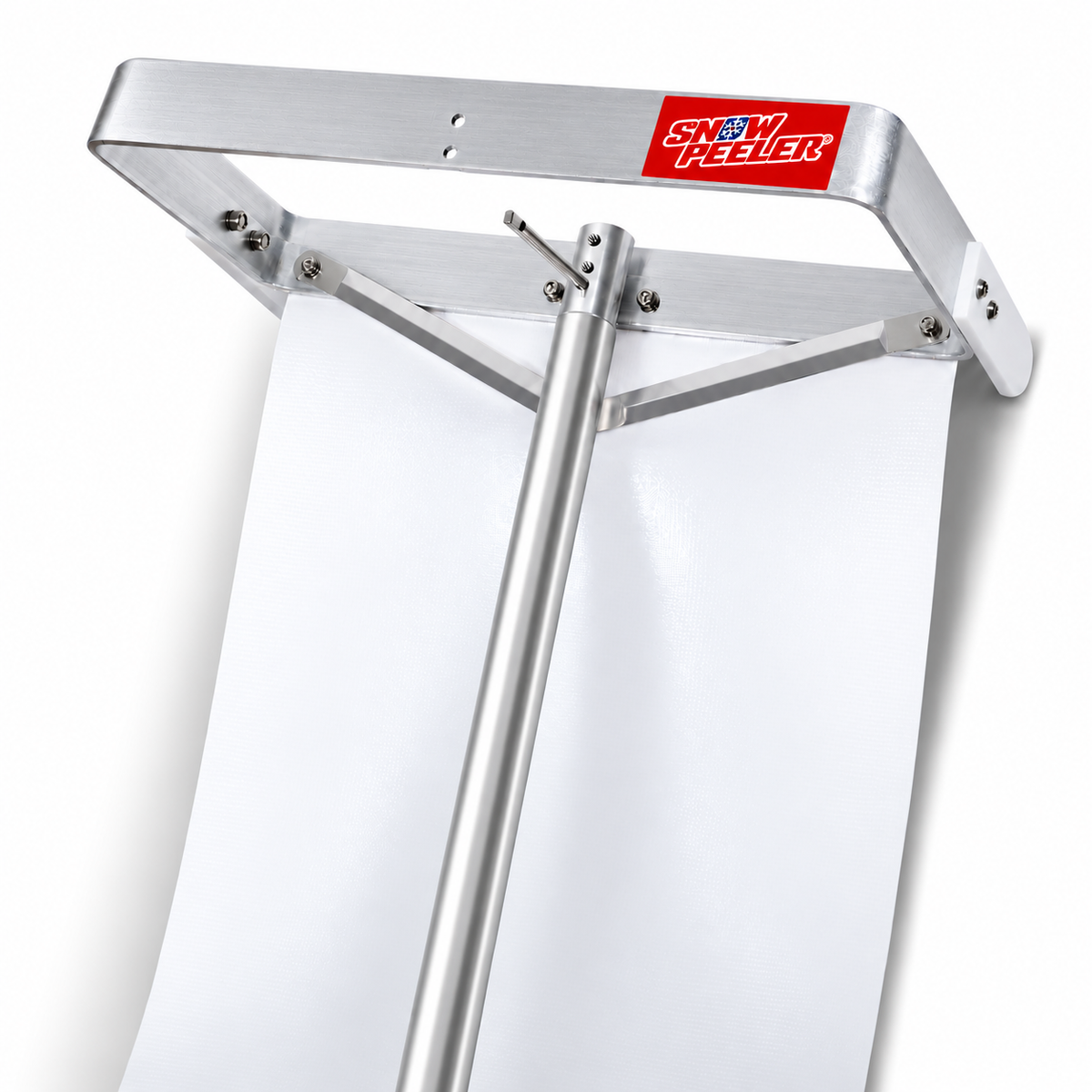 SnowPeeler Classic roof rake with 20 ft (6 m) handle and 9 ft snow slide